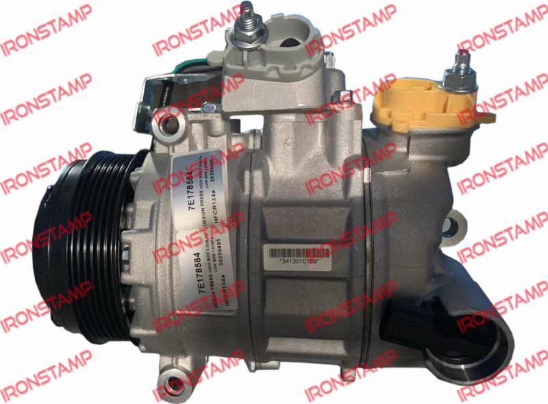 IRONSTAMP 7E178584 - Compressor, air conditioning car-mod.net