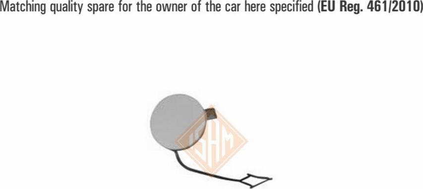 I.S.A.M. 0945811 - Bumper Cover, towing device car-mod.net