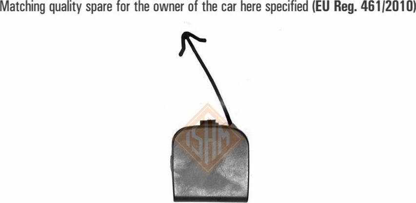 I.S.A.M. 0941811 - Bumper Cover, towing device car-mod.net
