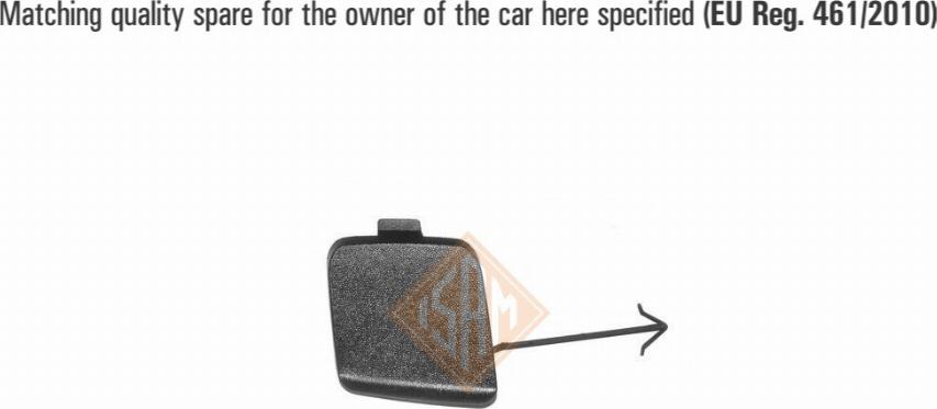 I.S.A.M. 0941820 - Bumper Cover, towing device car-mod.net