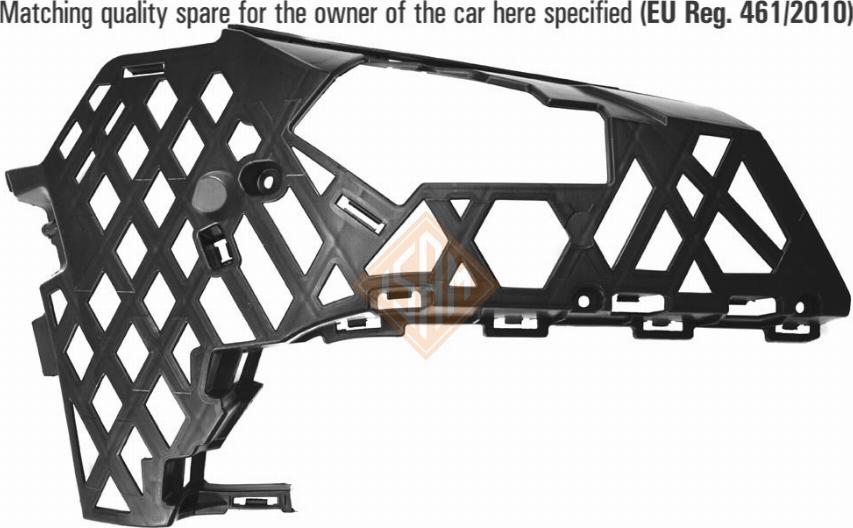 CARRO 884204283 - Mounting Bracket, bumper car-mod.net
