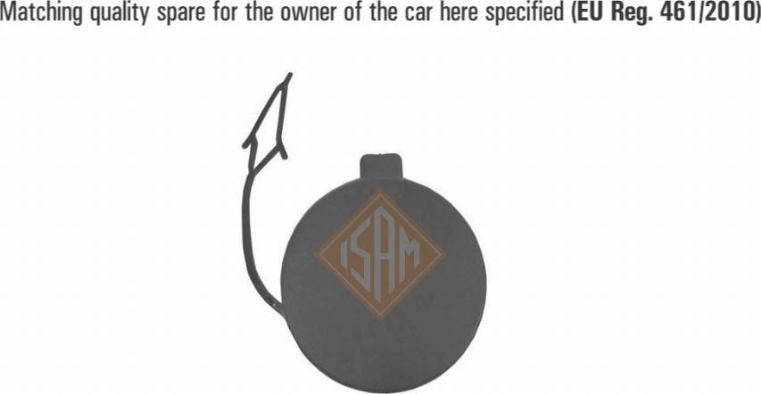 I.S.A.M. 0942811 - Bumper Cover, towing device car-mod.net