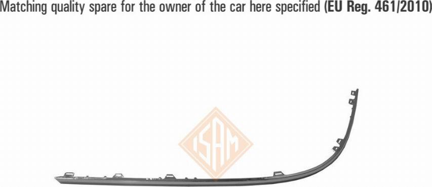 I.S.A.M. 0902721 - Trim - Protective Strip, bumper car-mod.net
