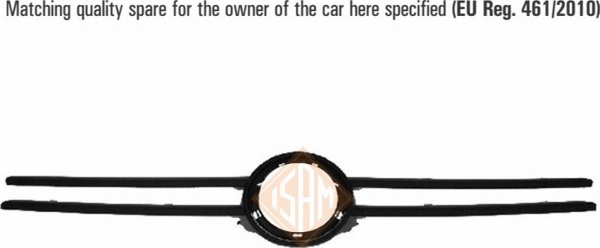 I.S.A.M. 0907510 - Trim / Protective Strip, radiator grille car-mod.net