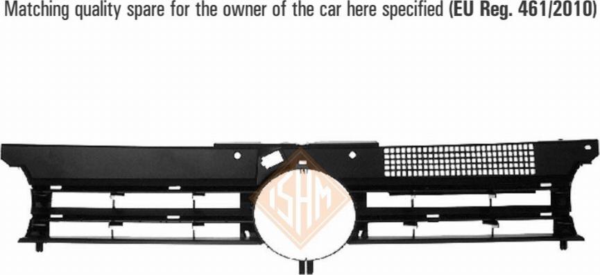 I.S.A.M. 0907511 - Radiator Grille car-mod.net