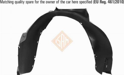 I.S.A.M. 0907612 - Panelling, mudguard car-mod.net