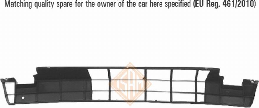 CARRO 061404800 - Ventilation Grille, bumper car-mod.net