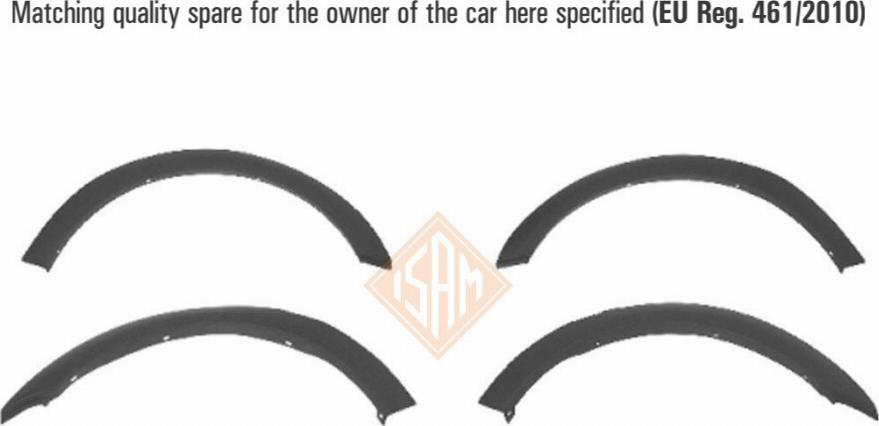 I.S.A.M. 0921910 - Trim / Protective Strip Set car-mod.net
