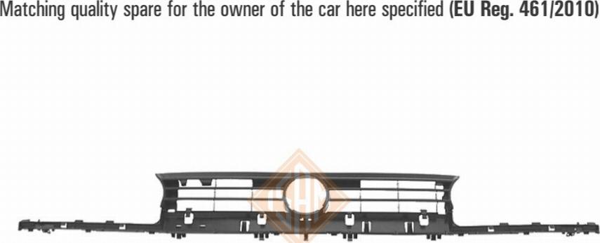 I.S.A.M. 0921510 - Radiator Grille car-mod.net
