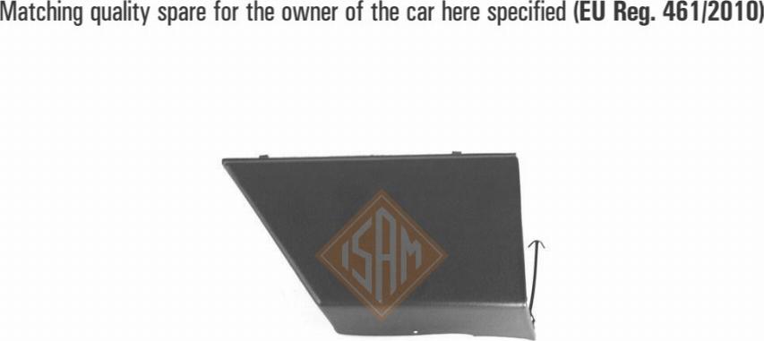I.S.A.M. 0921820 - Bumper Cover, towing device car-mod.net
