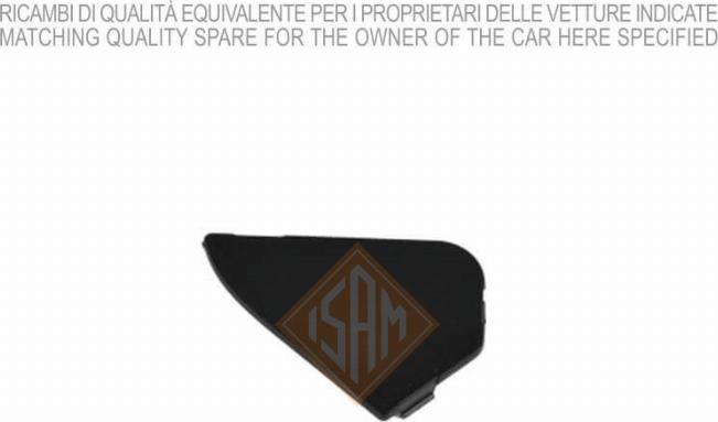 I.S.A.M. 0166814 - Bumper Cover, towing device car-mod.net