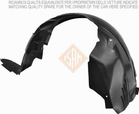 I.S.A.M. 0139611 - Panelling, mudguard car-mod.net