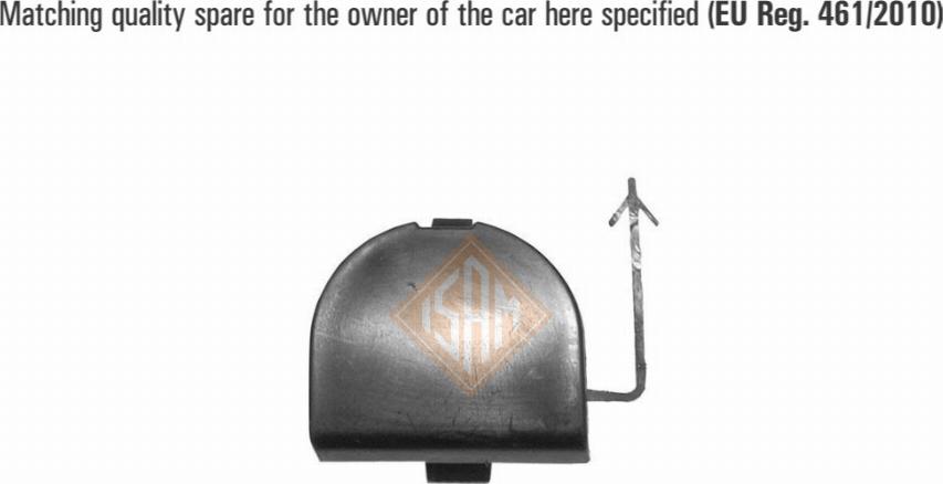 I.S.A.M. 0130821 - Bumper Cover, towing device car-mod.net