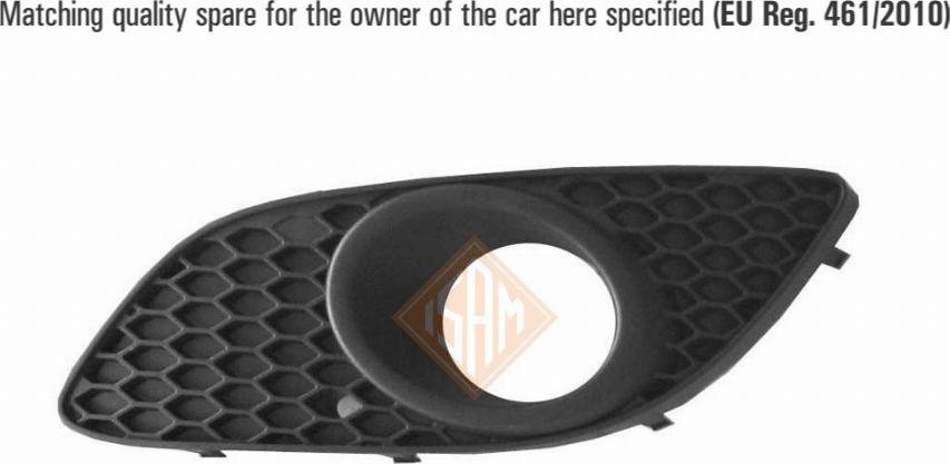 I.S.A.M. 0732719 - Ventilation Grille, bumper car-mod.net