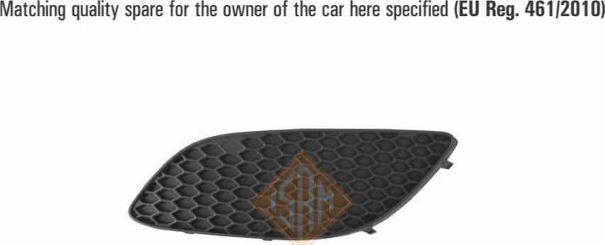 I.S.A.M. 0732717 - Ventilation Grille, bumper car-mod.net