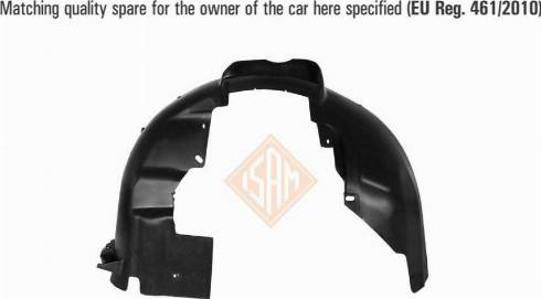I.S.A.M. 1004611 - Panelling, mudguard car-mod.net