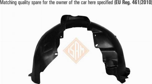 I.S.A.M. 1004612 - Panelling, mudguard car-mod.net