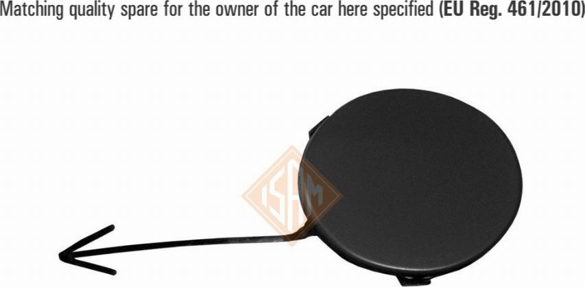 I.S.A.M. 1035811 - Bumper Cover, towing device car-mod.net