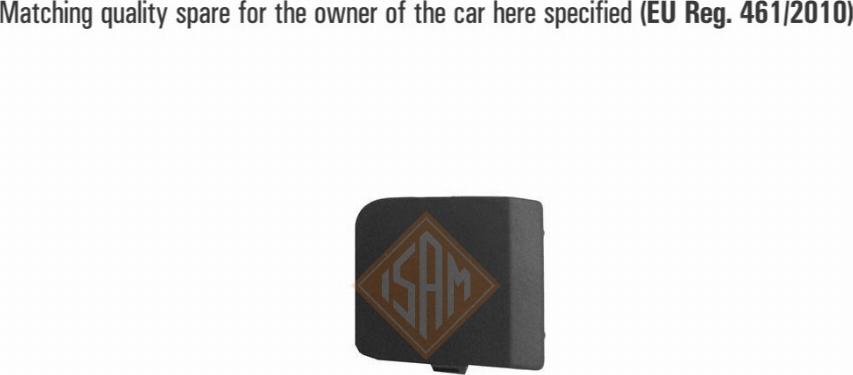 I.S.A.M. 1022810 - Bumper Cover, towing device car-mod.net