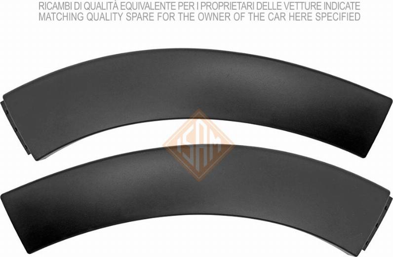 CARRO 195206540 - Trim - protective strip set, bumper car-mod.net