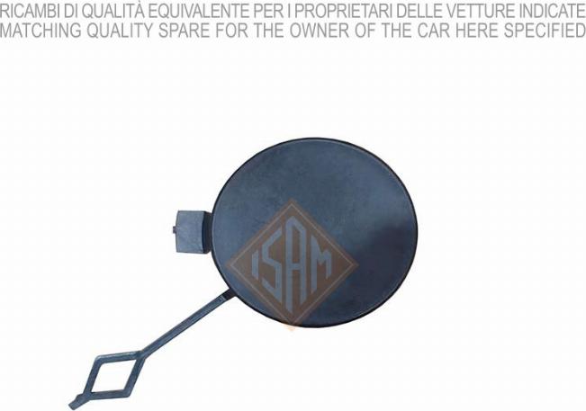 I.S.A.M. 1332811 - Bumper Cover, towing device car-mod.net