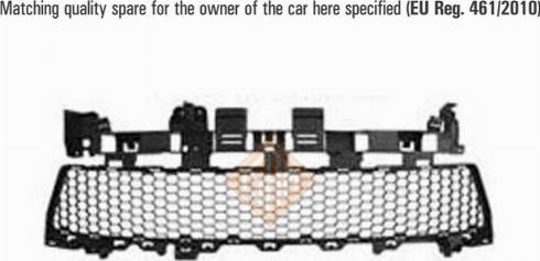 I.S.A.M. 2008710 - Ventilation Grille, bumper car-mod.net