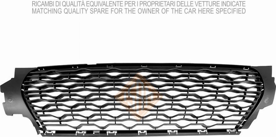 CARRO 222104800 - Ventilation Grille, bumper car-mod.net