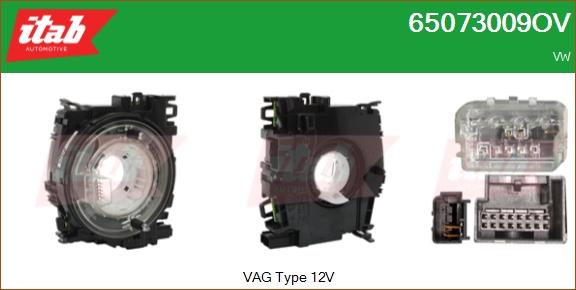 ITAB AUTOMOTIVE 65073009OV - Clockspring, airbag car-mod.net