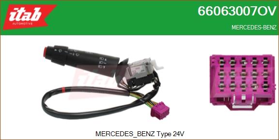 ITAB AUTOMOTIVE 66063007OV - Steering Column Switch car-mod.net