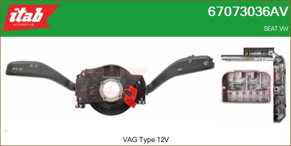 ITAB AUTOMOTIVE 67073036AV - Ignition / Starter Switch car-mod.net