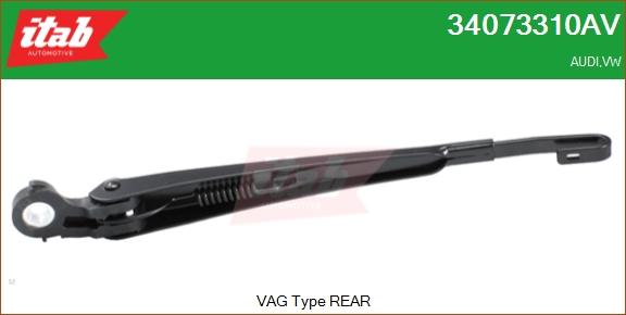 ITAB AUTOMOTIVE 34073310AV - Wiper Arm, window cleaning car-mod.net