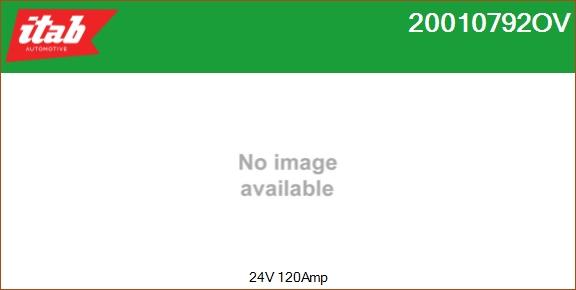 ITAB AUTOMOTIVE 20010792OV - Alternator car-mod.net