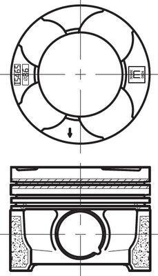 IZUMI MMPS0D595WAL2 - Piston car-mod.net