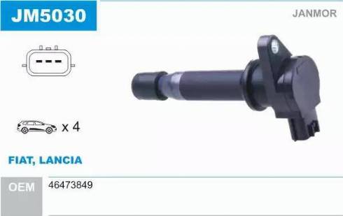 Janmor JM5030 - Ignition Coil car-mod.net