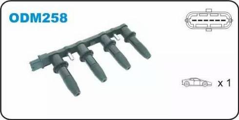 Janmor ODM258 - Ignition Coil car-mod.net