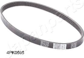 Japanparts DV-4PK0595 - V-Ribbed Belt car-mod.net