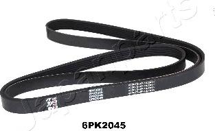 Japanparts DV-6PK2045 - V-Ribbed Belt car-mod.net