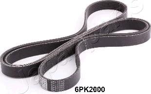 Japanparts DV-6PK2000 - V-Ribbed Belt car-mod.net