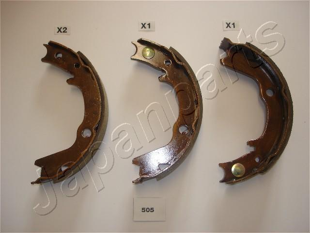 Japanparts GF-505AF - Drum Brake Shoe Set car-mod.net