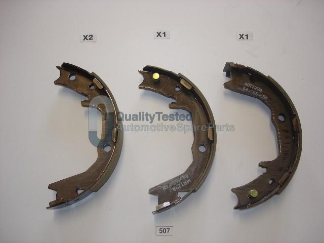 Japanparts GF507JM - Brake Shoe Set, parking brake car-mod.net