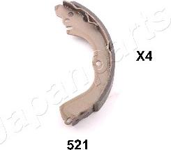 Japanparts GF-521AF - Drum Brake Shoe Set car-mod.net