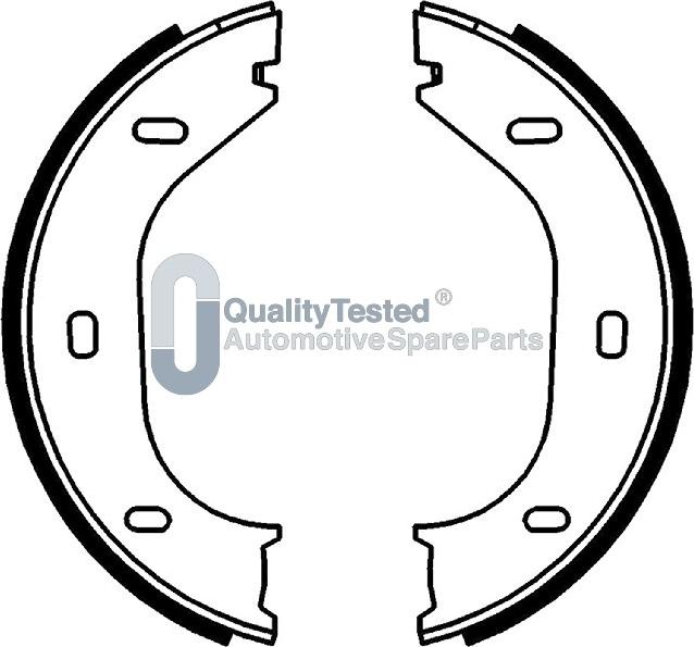 Japanparts GF0233JM - Brake Shoe Set, parking brake car-mod.net