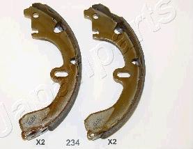 Japanparts GF-234AF - Drum Brake Shoe Set car-mod.net