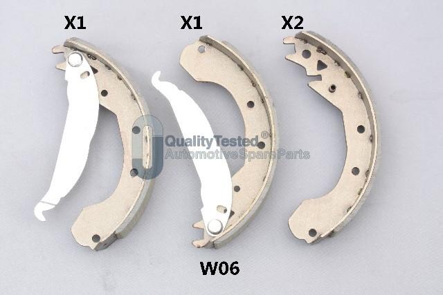 Japanparts GFW06JM - Drum Brake Shoe Set car-mod.net