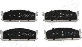 Japanparts PA-902AF - Brake Pad Set, disc brake car-mod.net