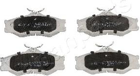 Japanparts PA-0945AF - Brake Pad Set, disc brake car-mod.net
