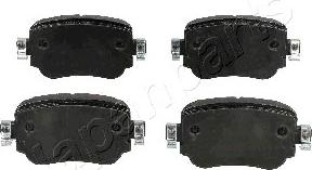 Japanparts PP-0900AF - Brake Pad Set, disc brake car-mod.net