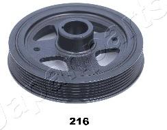 Japanparts PU-216 - Belt Pulley, crankshaft car-mod.net