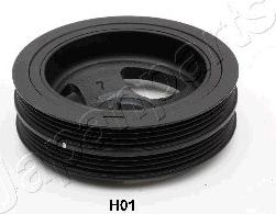 Japanparts PU-H01 - Belt Pulley, crankshaft car-mod.net