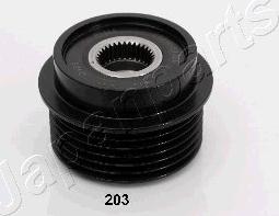 Japanparts RA-203 - Pulley, alternator, freewheel clutch car-mod.net